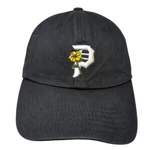 Primitive Skateboarding Slideback Hat Black One Size Embroidered Outdoor